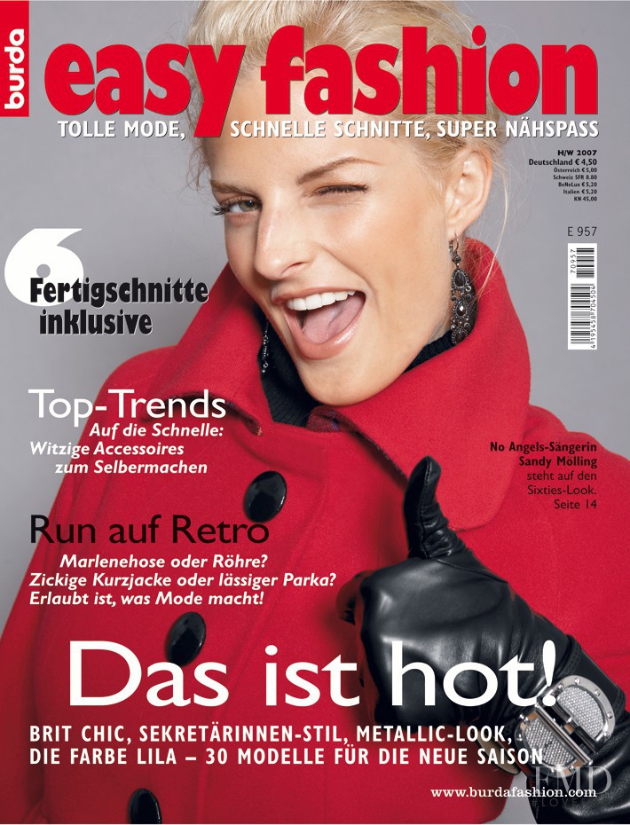  featured on the Burda Easy Fashion cover from September 2007