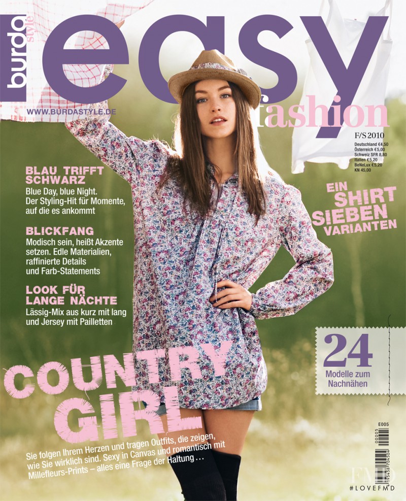  featured on the Burda Easy Fashion cover from March 2010