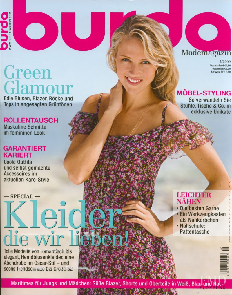  featured on the Burda Style cover from May 2009