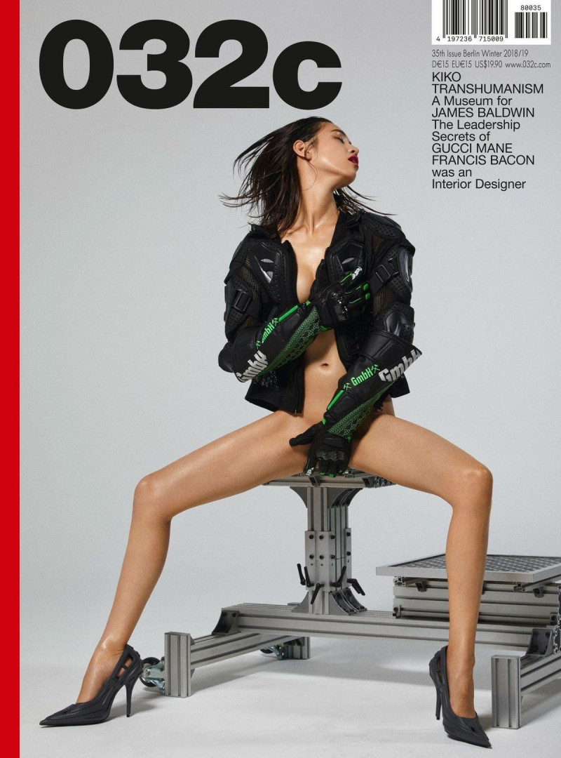 Kiko Mizuhara featured on the 032c cover from December 2018
