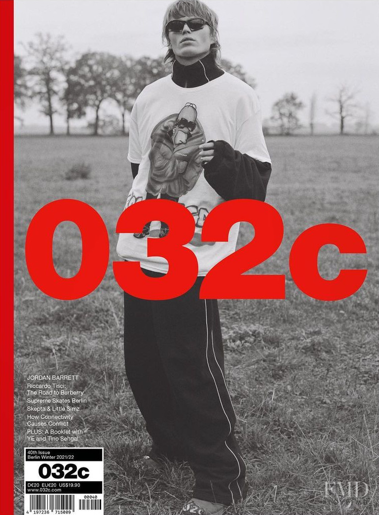  featured on the 032c cover from December 2021