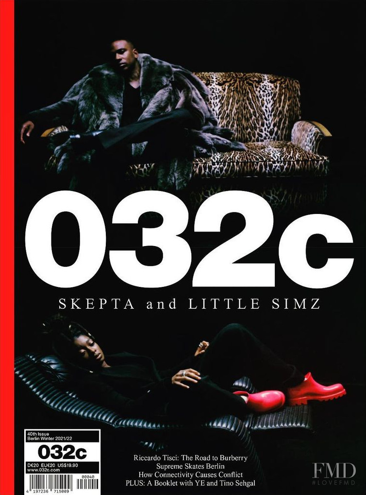  featured on the 032c cover from December 2021