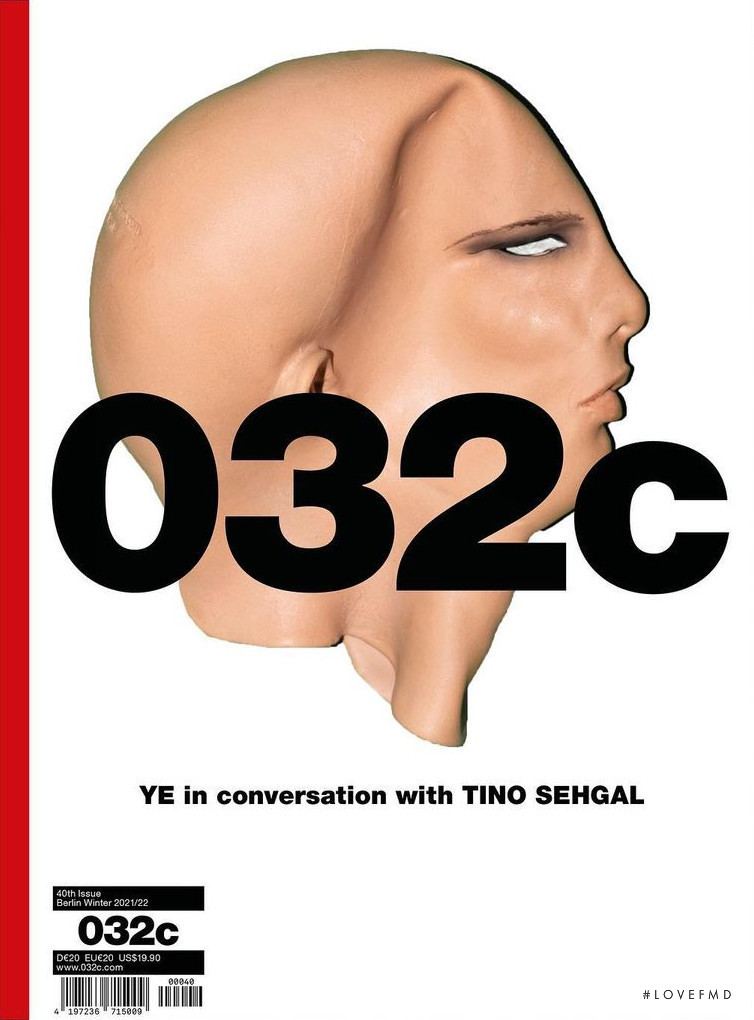  featured on the 032c cover from September 2021