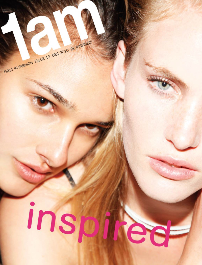 Emily Baker, Jenny Albright featured on the 1am cover from December 2010