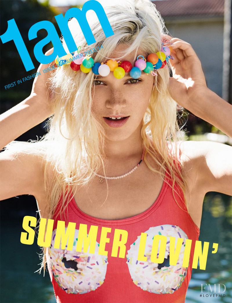 Leila Goldkuhl featured on the 1am cover from December 2013