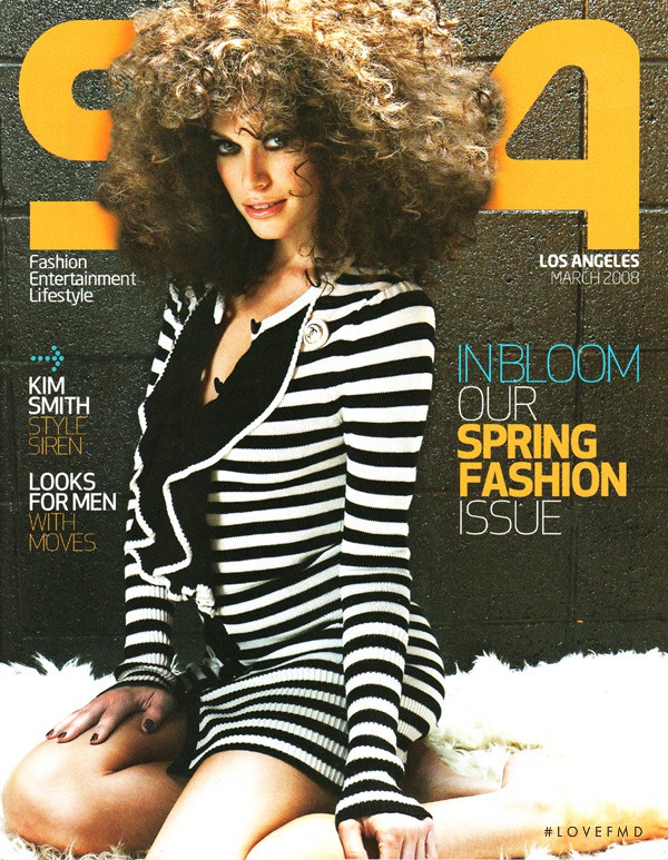 Kim Smith featured on the 944 cover from March 2008