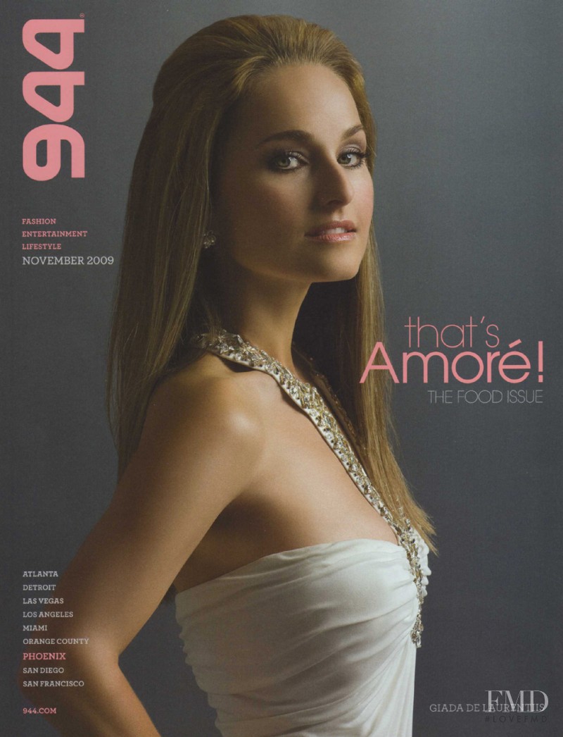 Giada de Laurentiis featured on the 944 cover from November 2009