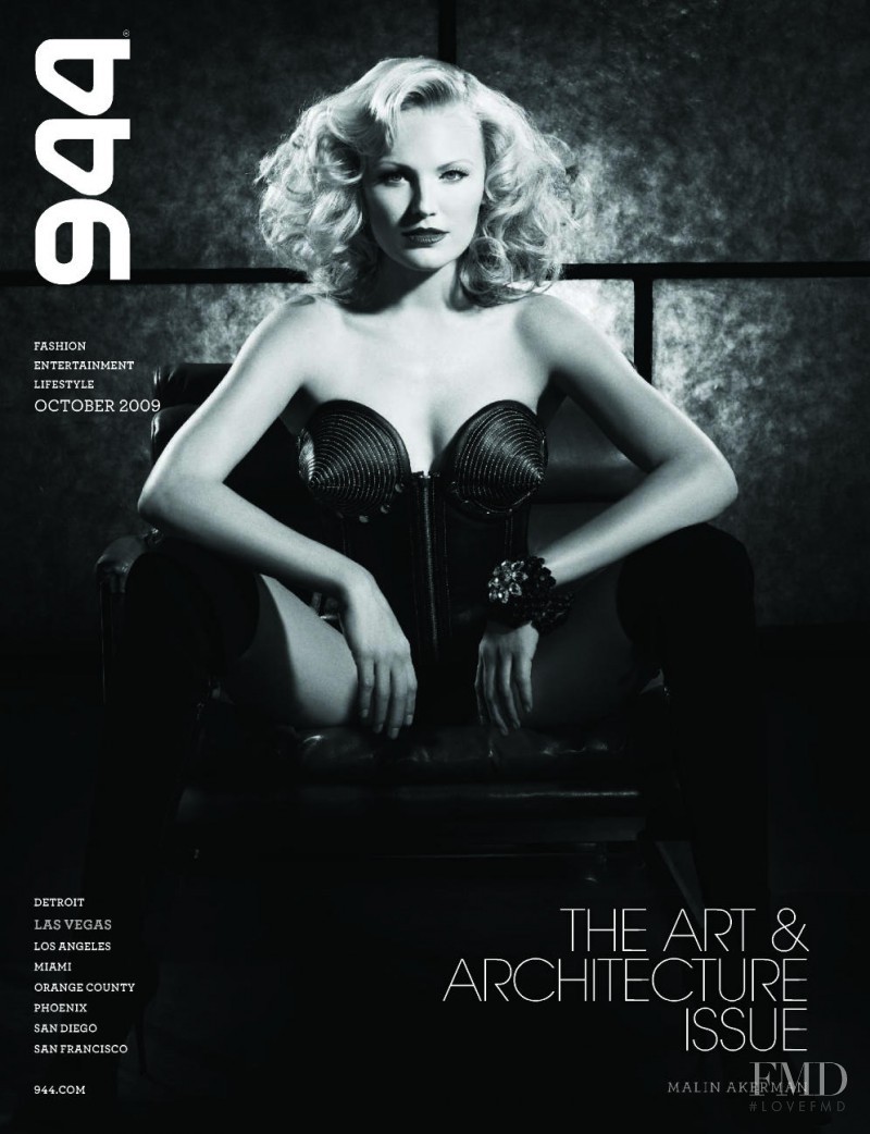 Malin Akerman featured on the 944 cover from September 2009