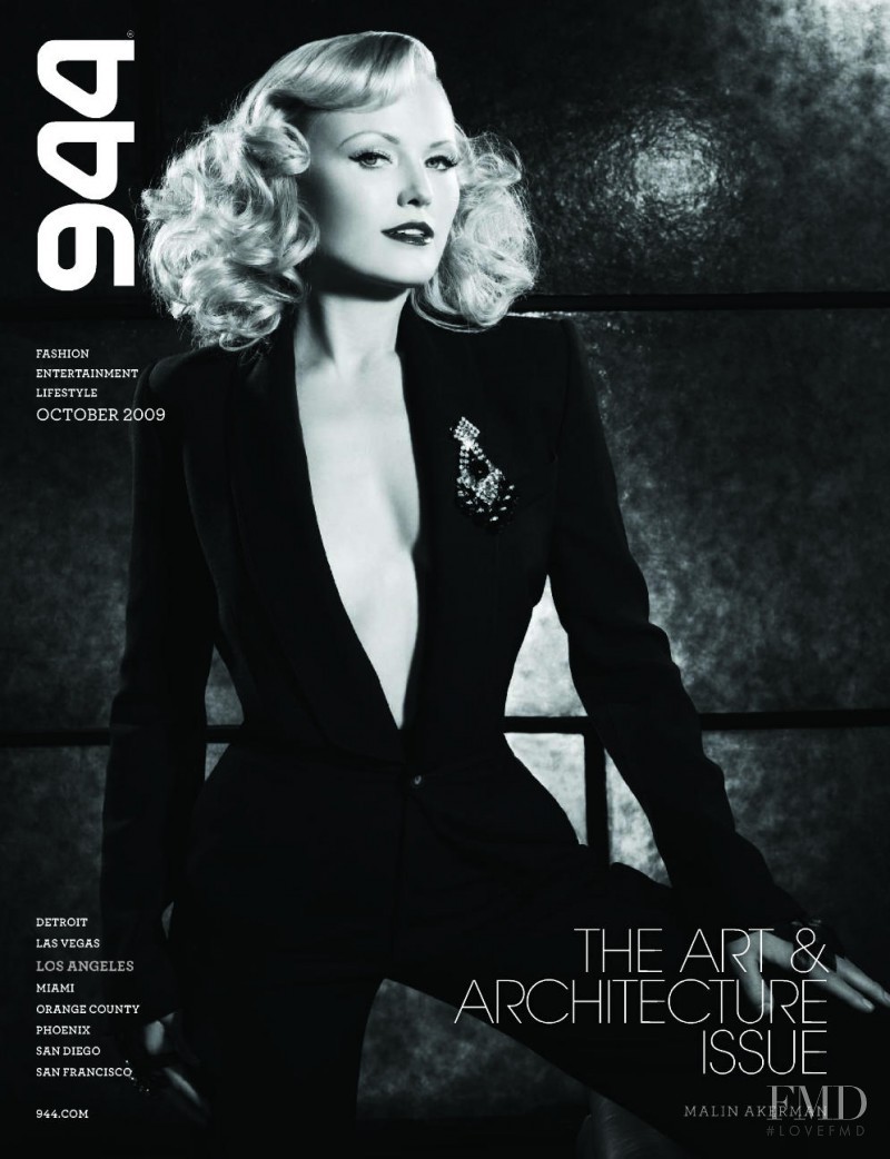 Malin Akerman featured on the 944 cover from September 2009
