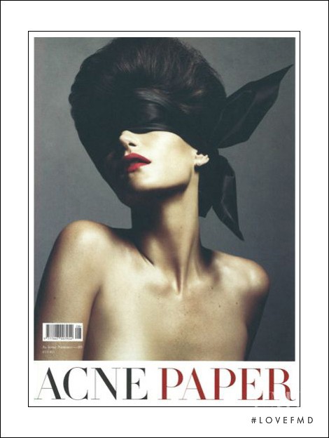 Missy Rayder featured on the Acne Paper cover from April 2009