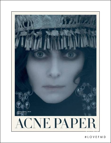 Tilda Swinton featured on the Acne Paper cover from October 2009