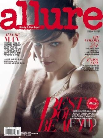 Guinevere van Seenus featured on the Allure Korea cover from October 2010