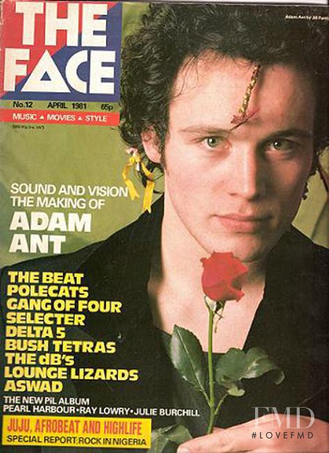  featured on the The Face cover from April 1981