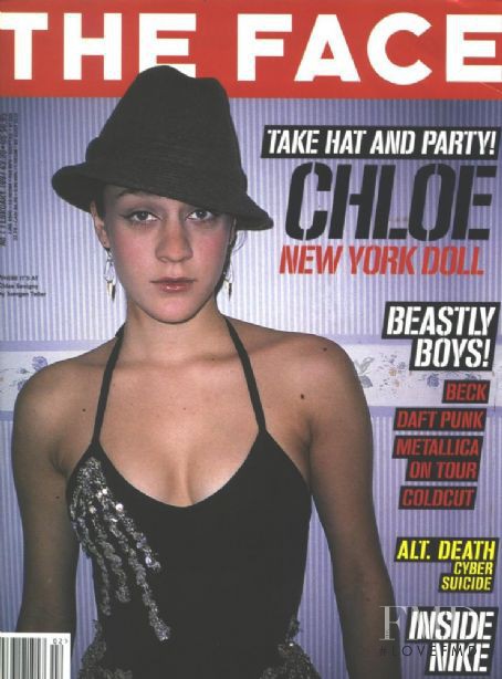 Chloe Sevigny featured on the The Face cover from February 1997
