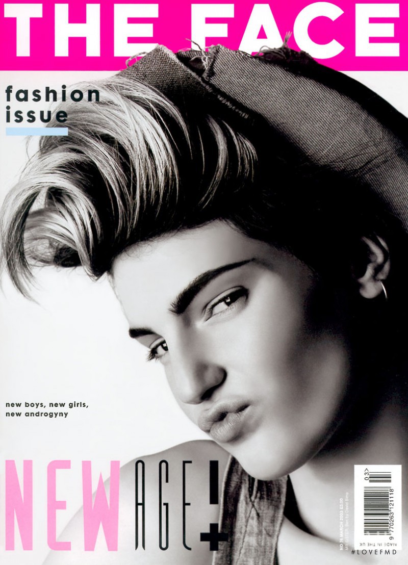 Ben Grimes-Viort featured on the The Face cover from March 2003