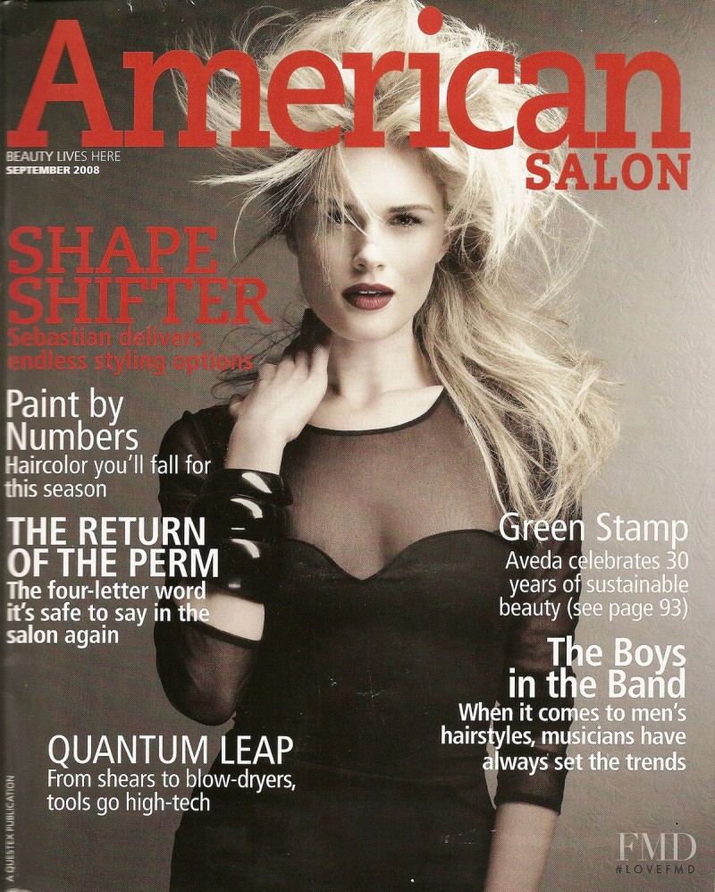  featured on the American Salon  cover from September 2008