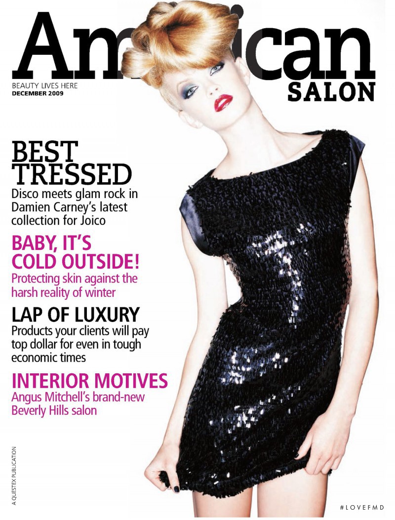  featured on the American Salon  cover from December 2009