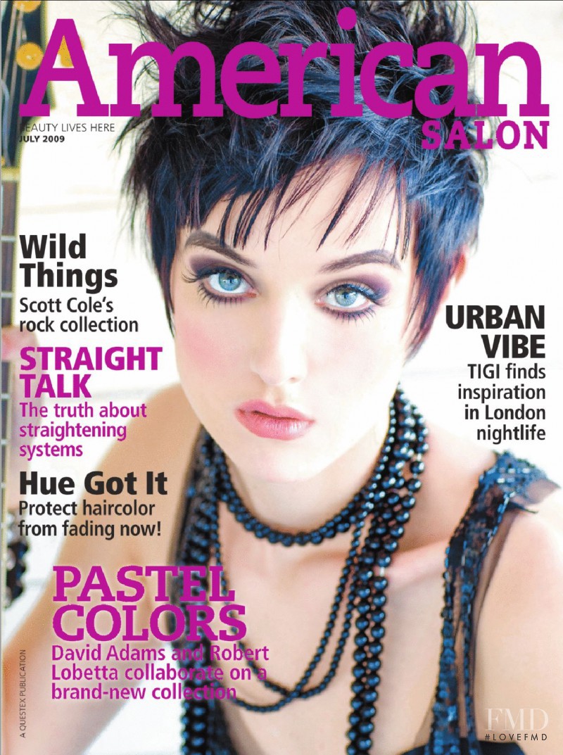  featured on the American Salon  cover from July 2009