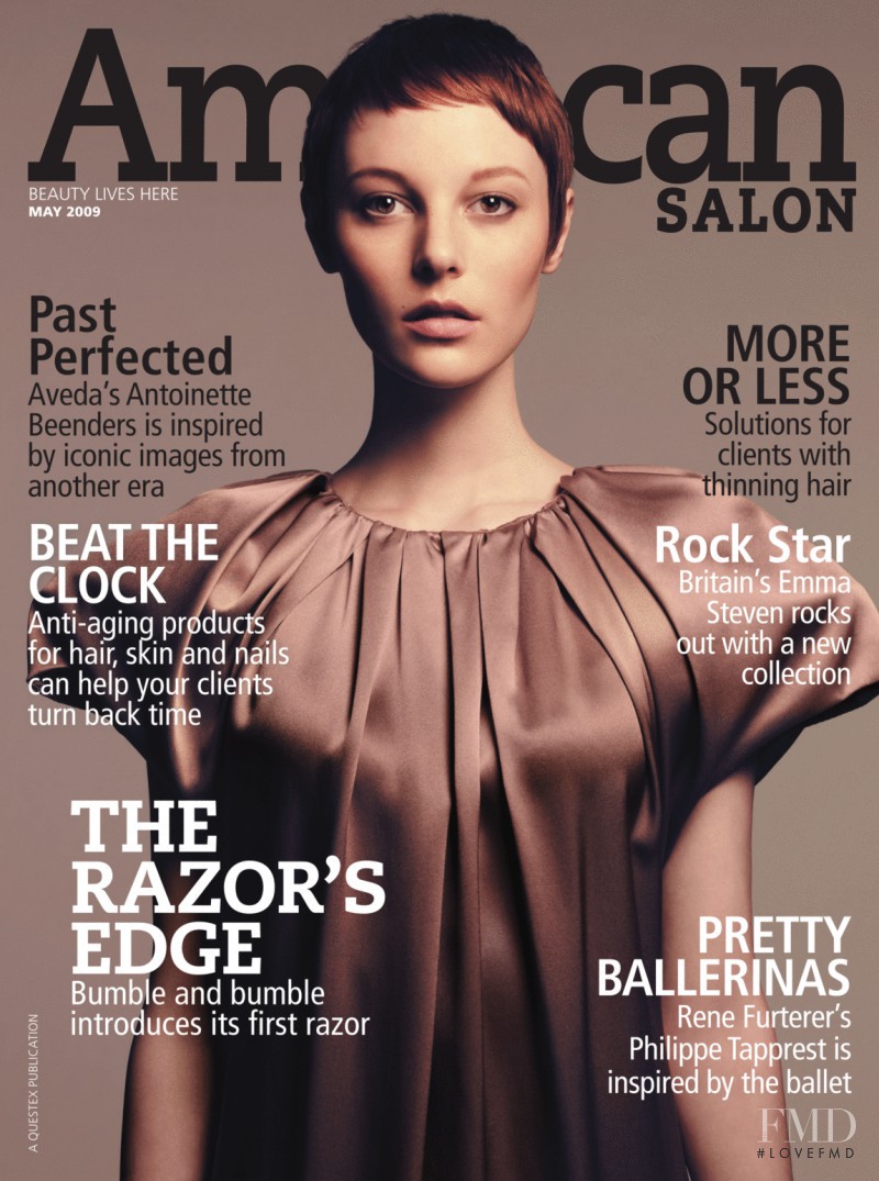  featured on the American Salon  cover from May 2009