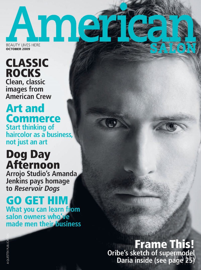  featured on the American Salon  cover from October 2009