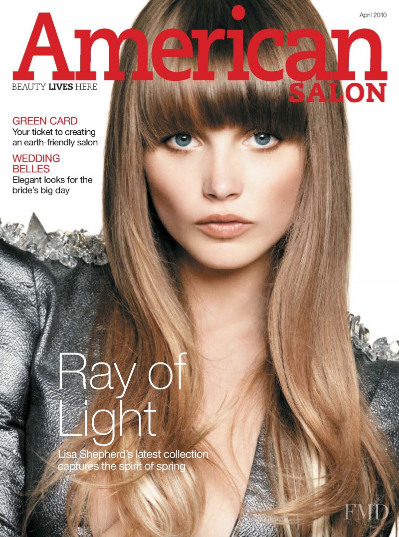  featured on the American Salon  cover from April 2010