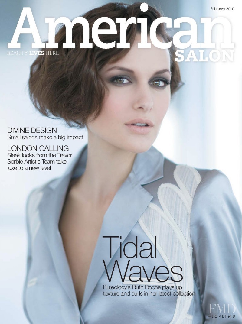  featured on the American Salon  cover from February 2010