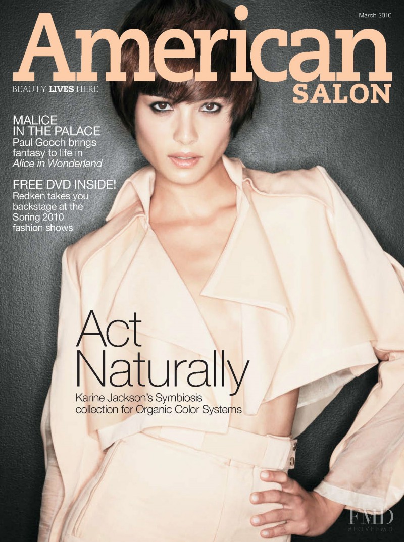  featured on the American Salon  cover from March 2010