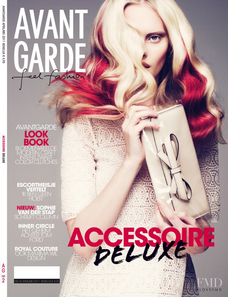 Dioni Tabbers featured on the Avant Garde cover from April 2011