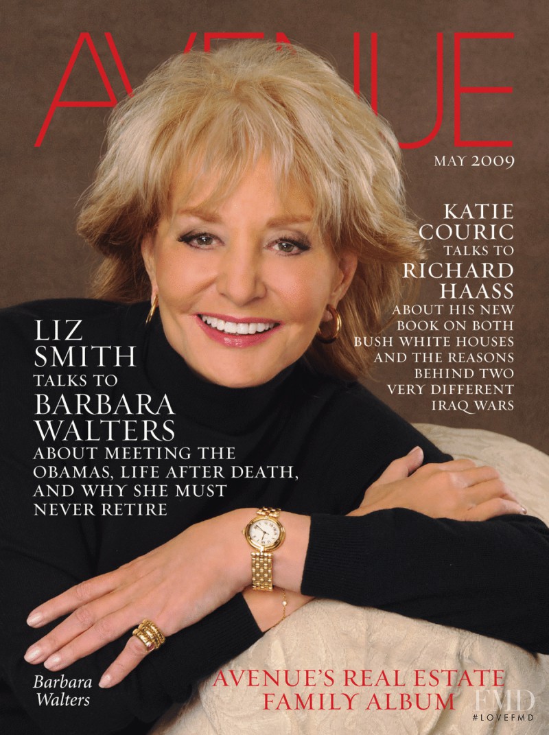 Barbara Walters featured on the Avenue cover from May 2009
