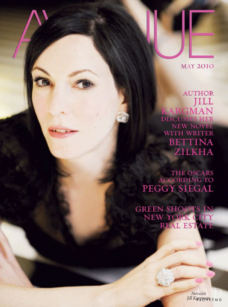 Jill Kargman featured on the Avenue cover from May 2010