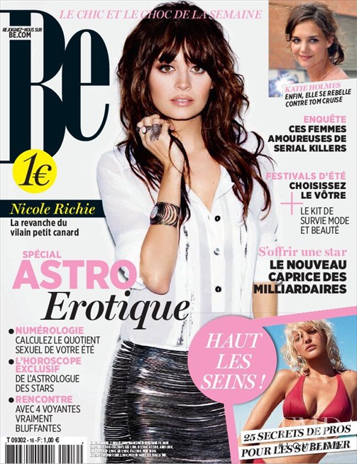 Nicole Richie featured on the Be cover from July 2010