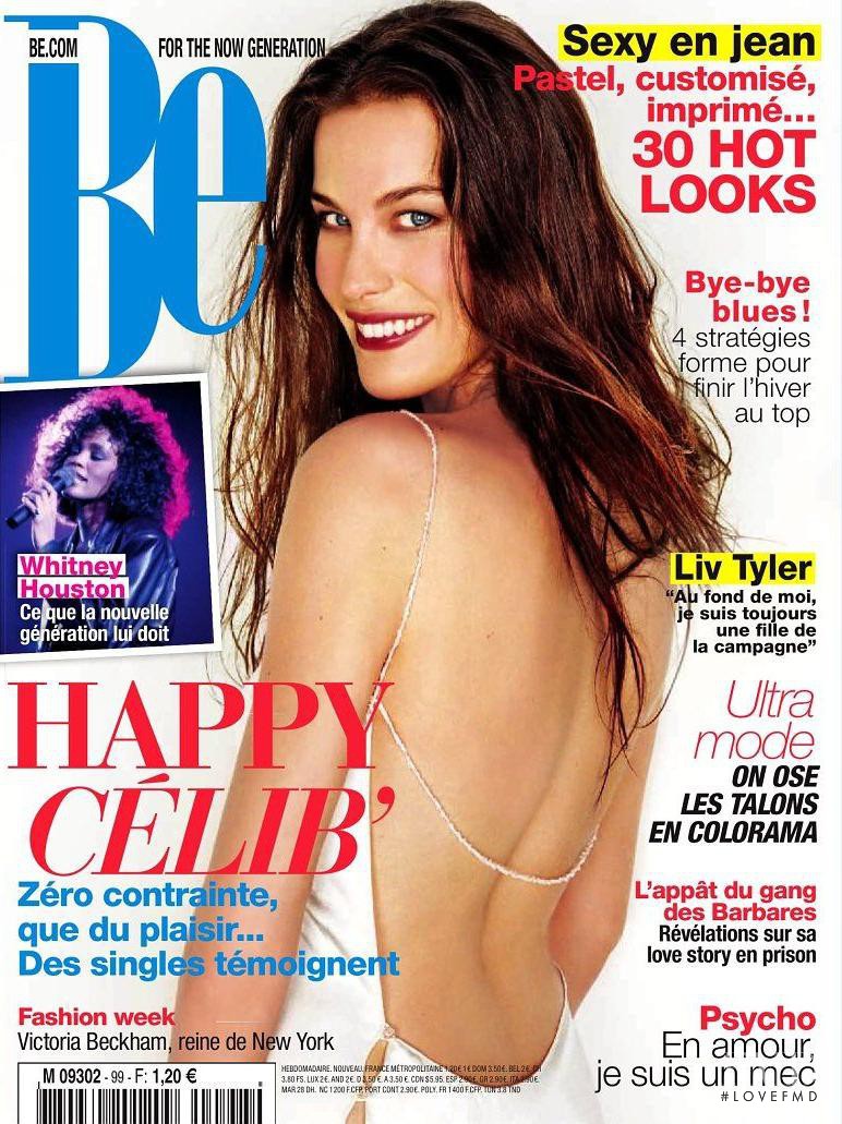 Liv Tyler featured on the Be cover from February 2012