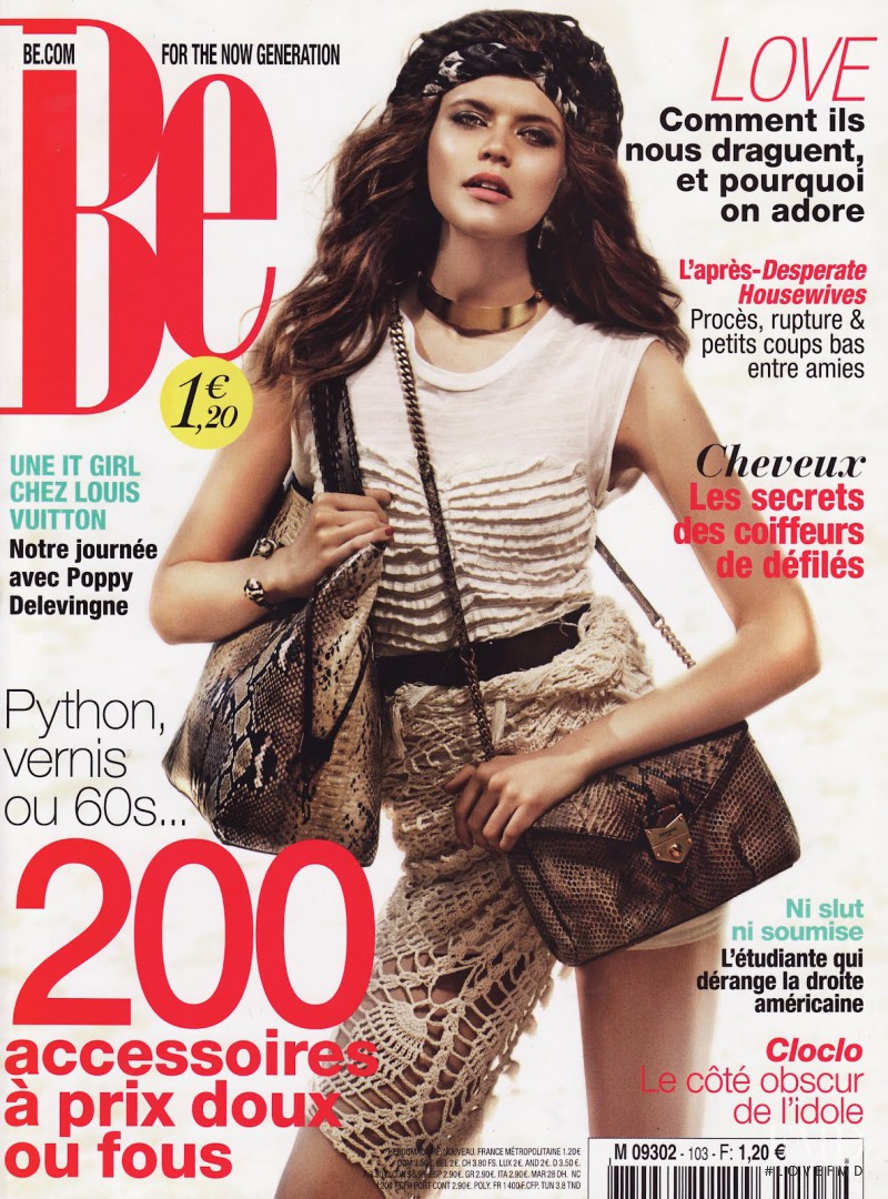 Åsa Engström featured on the Be cover from March 2012