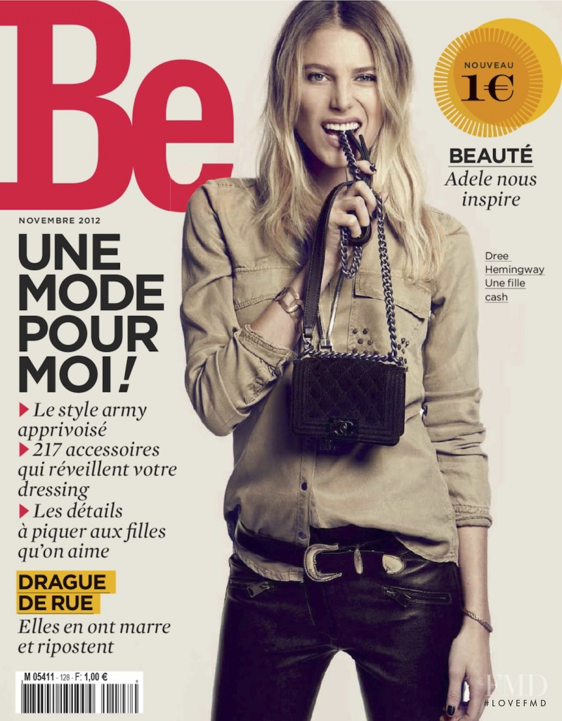 Dree Hemingway featured on the Be cover from November 2012
