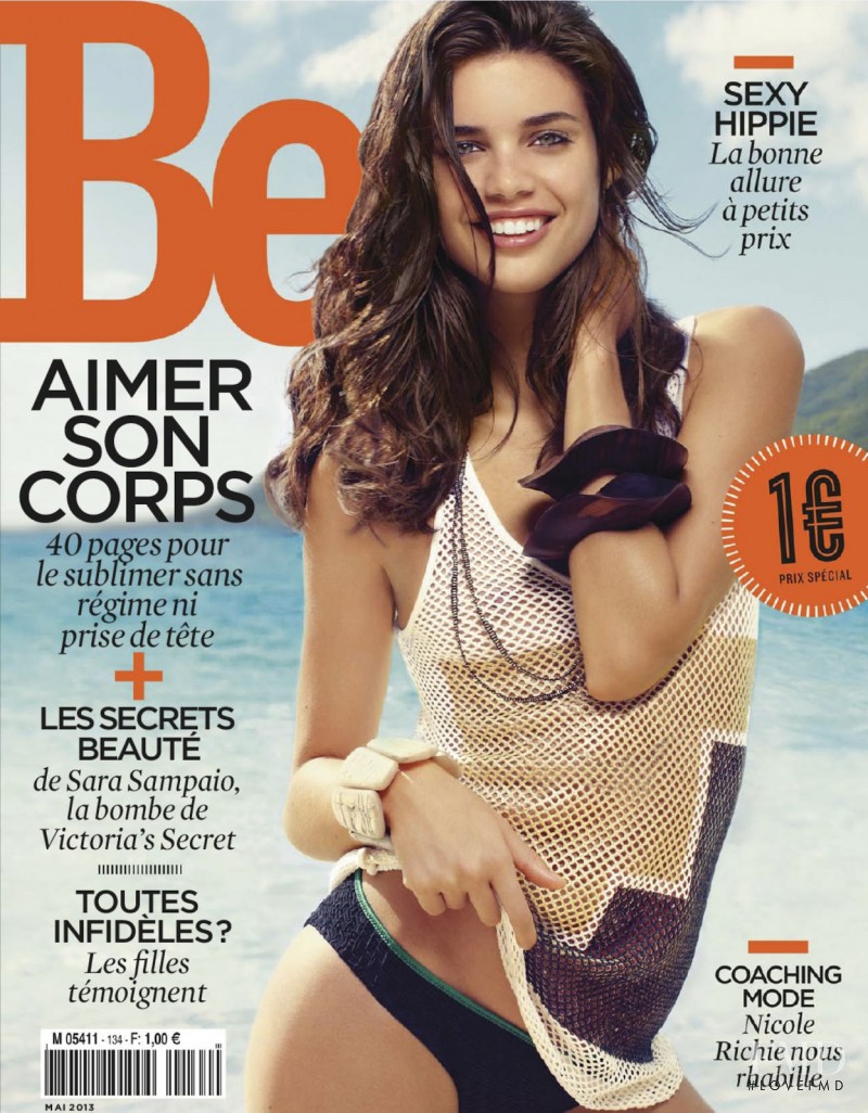 Sara Sampaio featured on the Be cover from May 2013