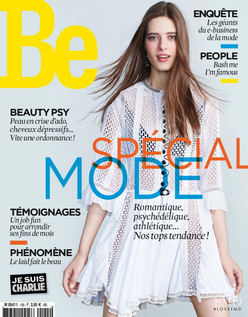 Anika Cholewa featured on the Be cover from March 2015