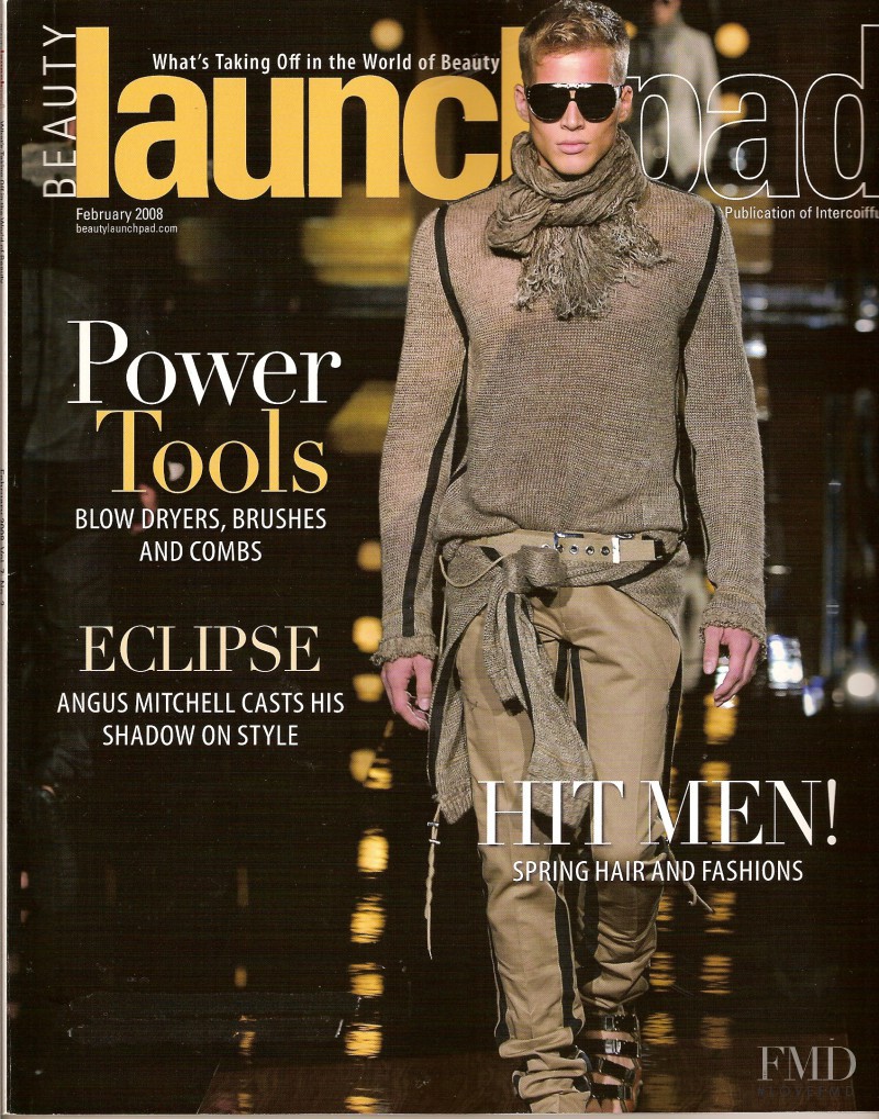  featured on the beauty launch pad cover from February 2008