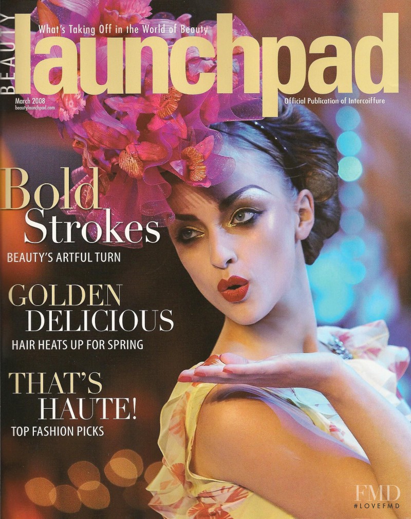  featured on the beauty launch pad cover from March 2008