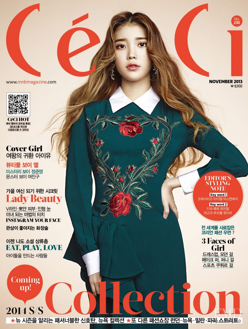  featured on the CéCi cover from November 2013