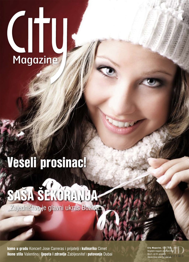  featured on the City Magazine Croatia cover from December 2008