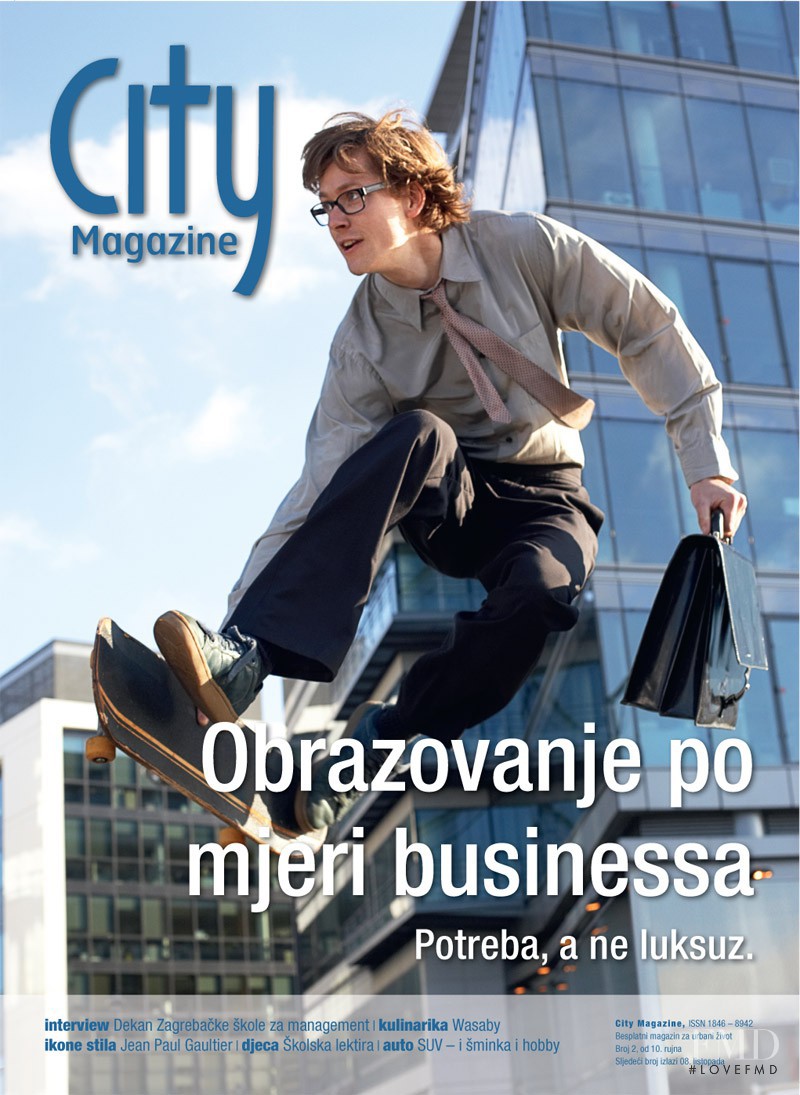  featured on the City Magazine Croatia cover from September 2008