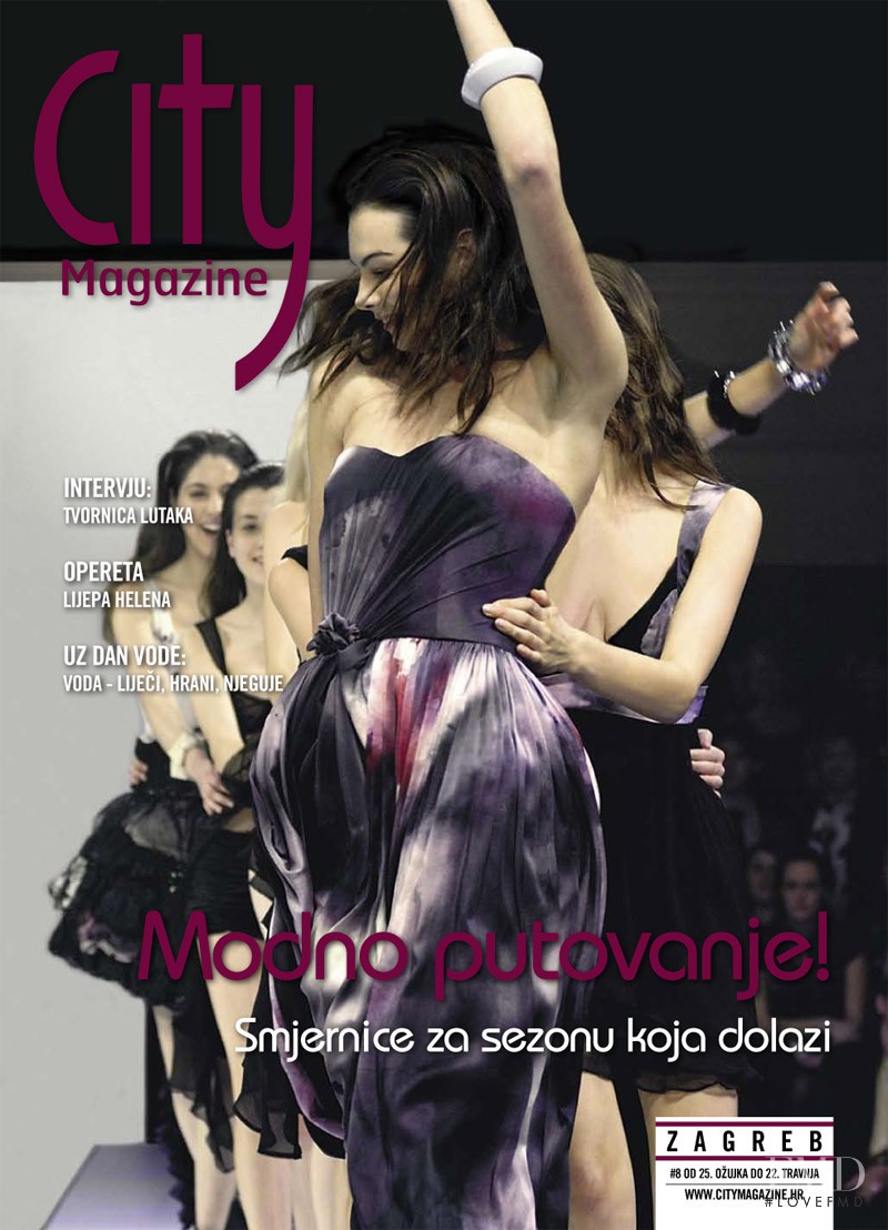  featured on the City Magazine Croatia cover from April 2009