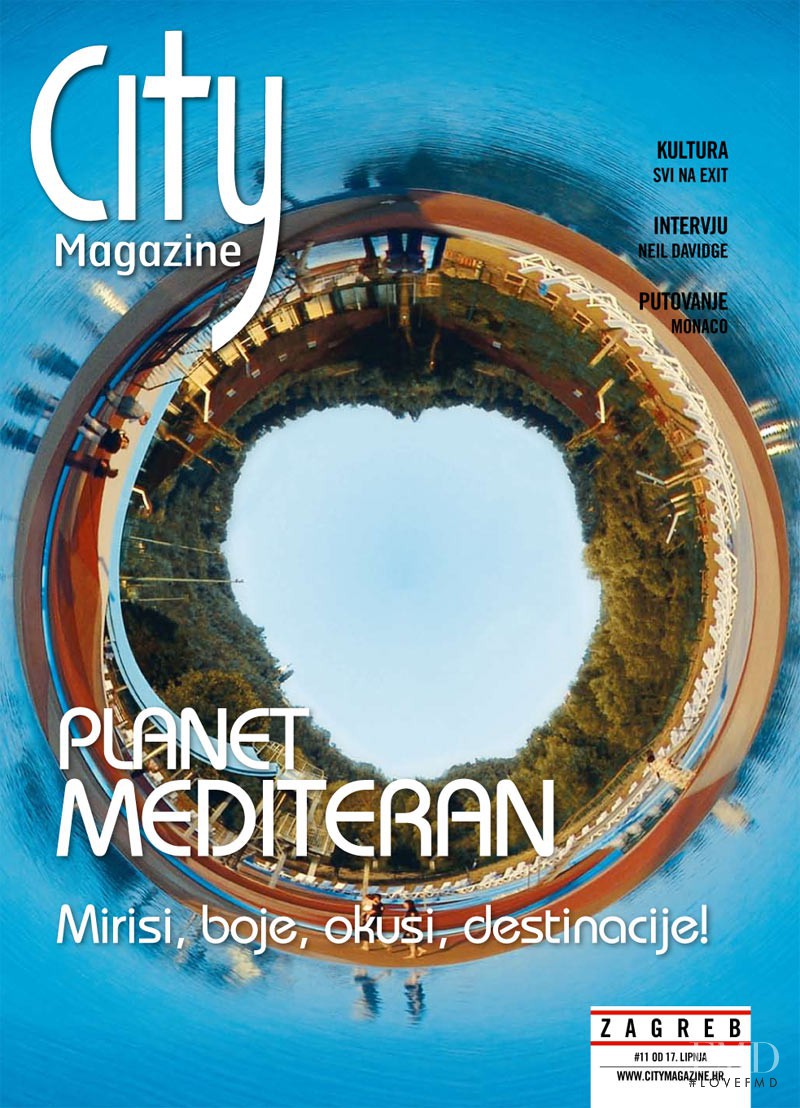  featured on the City Magazine Croatia cover from July 2009
