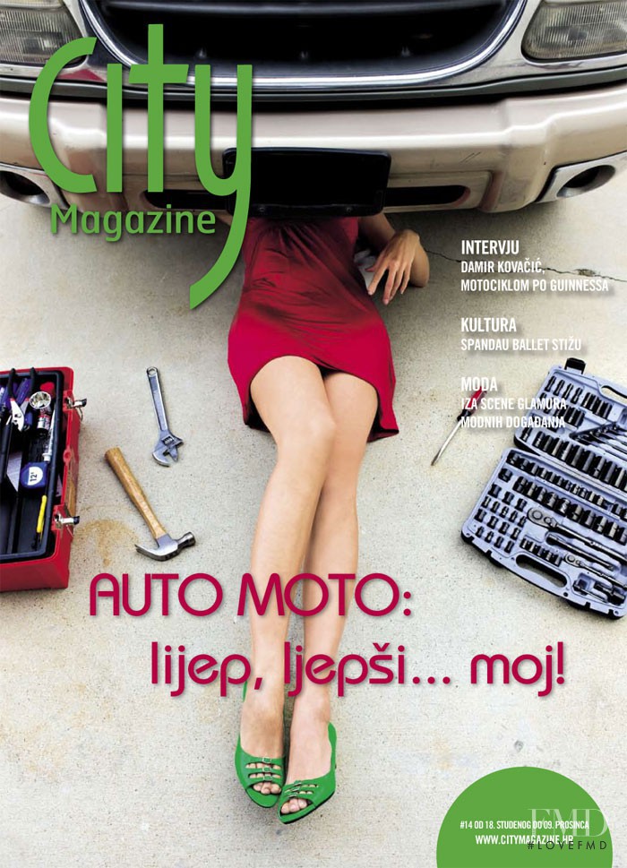  featured on the City Magazine Croatia cover from November 2009