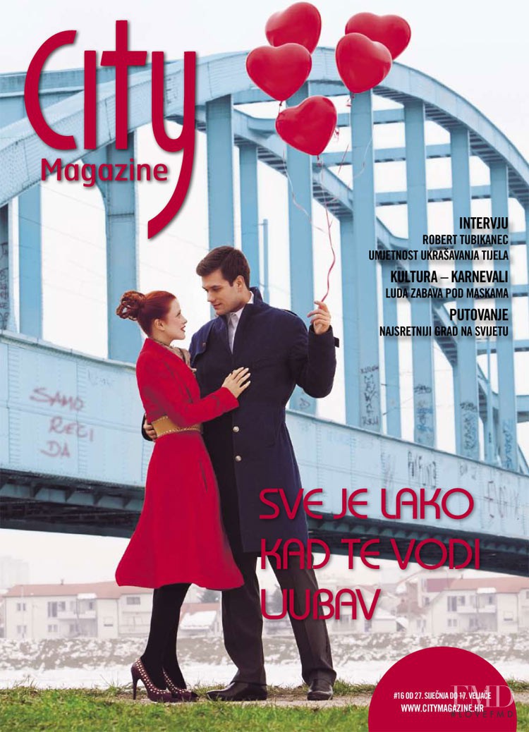  featured on the City Magazine Croatia cover from January 2010