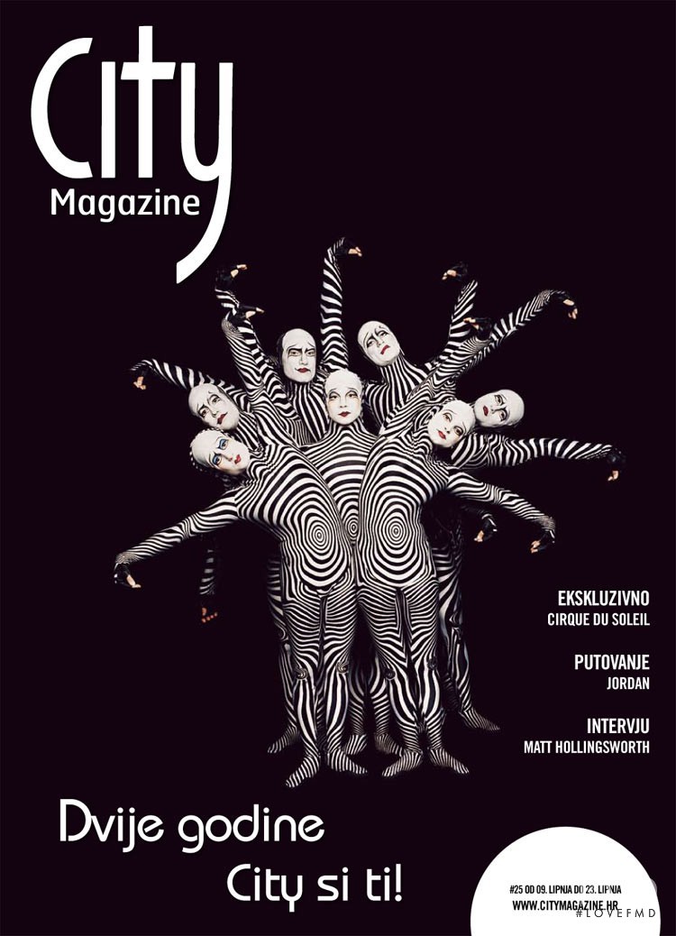  featured on the City Magazine Croatia cover from June 2010