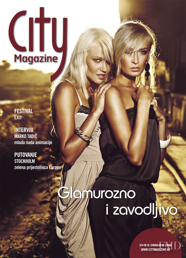  featured on the City Magazine Croatia cover from May 2010