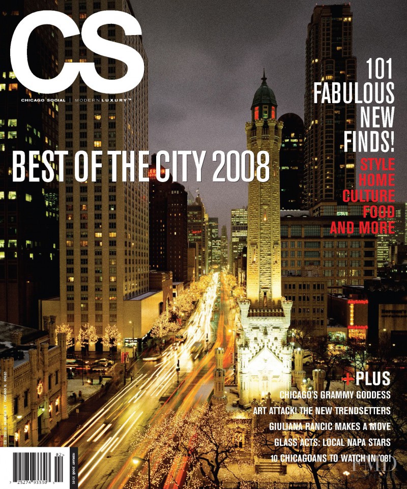  featured on the CS Chicago Social  cover from February 2008