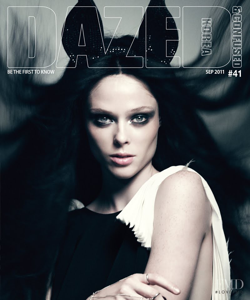 Coco Rocha featured on the Dazed & Confused Korea cover from September 2011