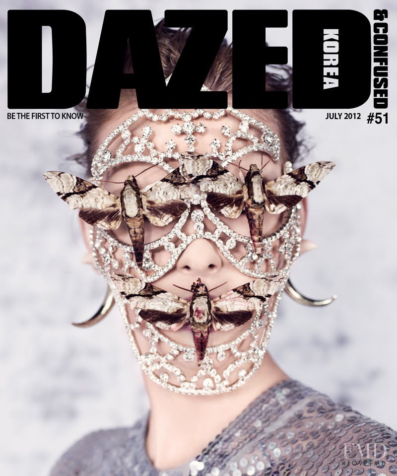 Elza Luijendijk Matiz featured on the Dazed & Confused Korea cover from July 2012